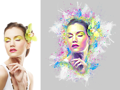 Ink Photo Effect Photoshop Action by MRI STUDIO on Dribbble