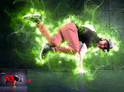 Easy Glowing Smoke Photoshop Action easy glowing glowing smoke lighting effect photoshop action photoshop fire action smoke brush smoke photo effect