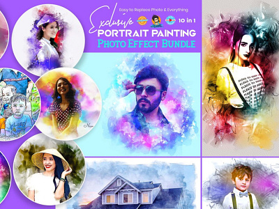 Portrait Painting Photo Effect