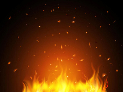 Burning red hot sparks realistic fire flames burning fire abstract fire smoke hot background hot sparks photoshop action realistic fire flames