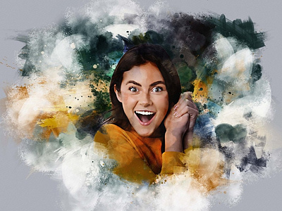 Watercolor Portrait Effect