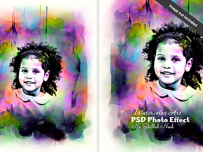 Photoshop photo effect for stunning creative photos water color splash