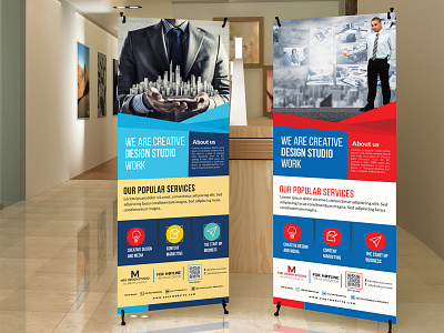 Corporat Roll Up Banner