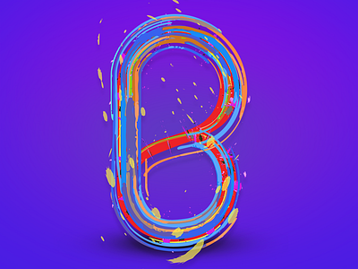 Artistic Colorful Alphabet abc alphabet burn character characters creative decorative design designer digits fire flame flames flames alphabet font glowing letter light line lines