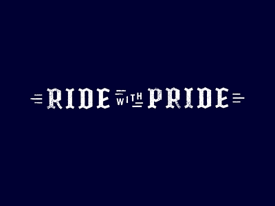 Ride with Pride