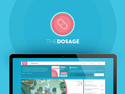 Dosage branding design logo design web design