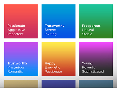 Colors and Feelings branding colors design feelings