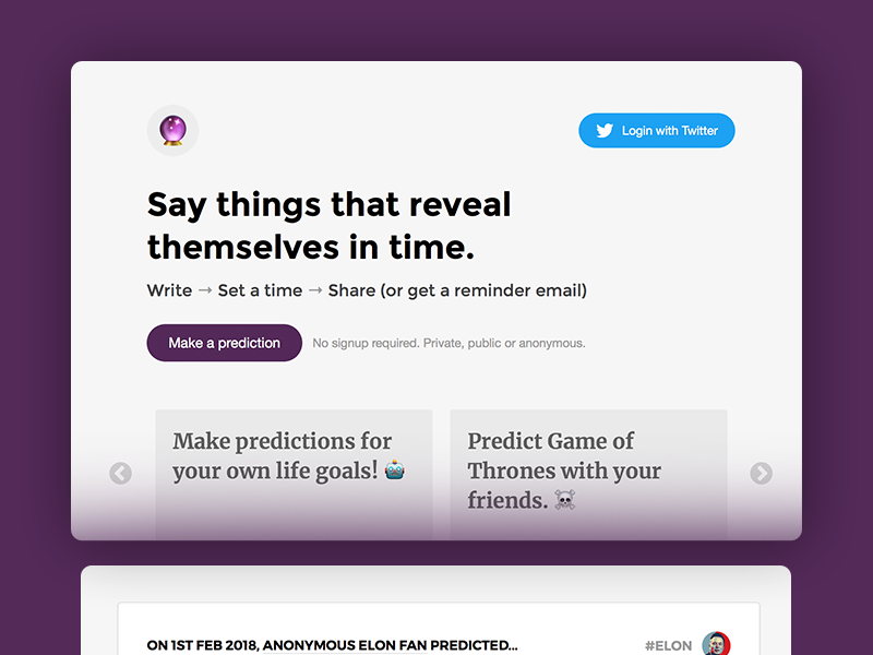 I Was Right valentines ui web app