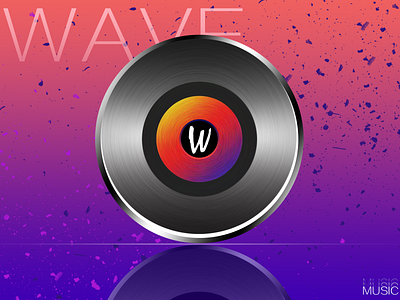 wave 产品图标 3d app art branding design icon illustration logo minimal ui
