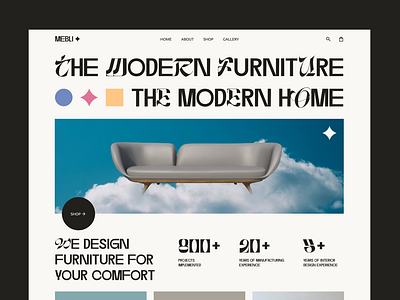 Modern Furniture Website Design