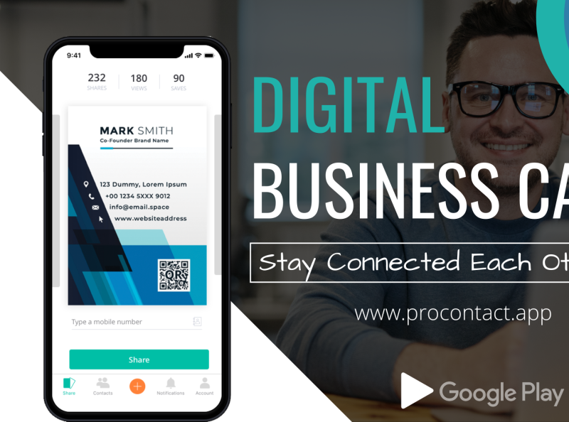 ProContact App Best Free Digital Business Card App by ProContact App