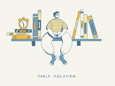 Pundemic Illustrations: Shelf Isolation