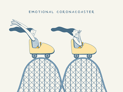 Pundemic Illustrations: Emotional Coronacoaster