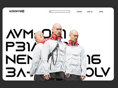 ACRONYM Landing Page