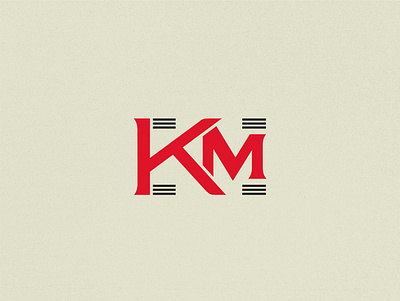 KM branding car identity km logo logotype motor racing