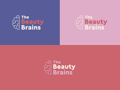 The Beauty Brains branding design identity logo logotype podcast