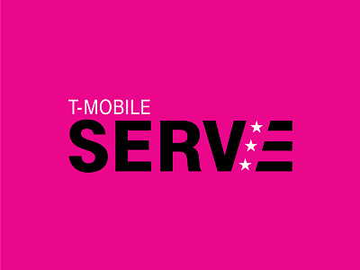 T-Mobile Serve branding design logo typography