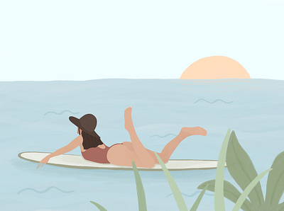 Surf Lifestyle Designs adobe illustrator adobe photoshop beach design illustration portraits surfing travel