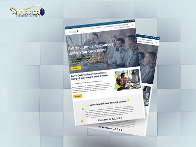 Web Design For Sharper Learning Institute