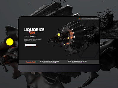 Liquorice Gen App Page Header adobe dimension branding colour palette design header logo marketing collateral marketing site