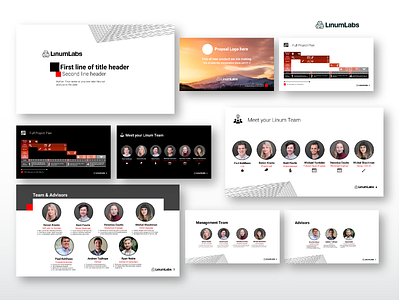 Linum Labs Presentation Template
