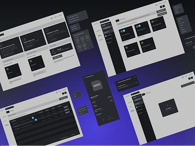 Fairdrive: Low Fidelity Wireframing - Home Pod blockchain branding dark ui design design system ethereum file explorer interface design storage ui ux