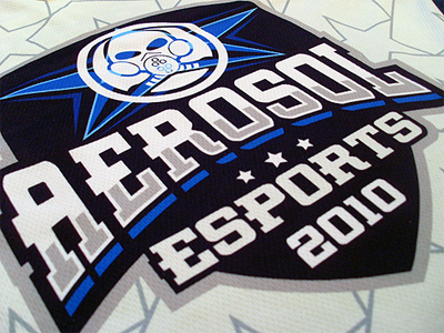 Aerosol eSports Jersey aerosol apparel branding clothing esports gaming jersey logo print shirt t-shirt team tshirt