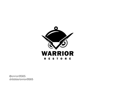 WARRIOR RESTORE art branding design icon illustration illustrator lettering logo minimal type typography