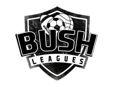 Bush Leagues Logo basketball bush leagues football leagues soccer sports logo