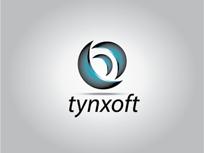 Tynxoft Logo blue logo blue moons crescent moon logo tynxoft