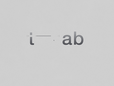 Tab | Typographical Poster graphics helvetica illustration minimal simple software tab technology text typography