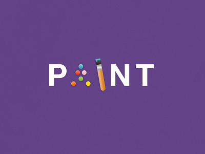 Paint | Typographical Poster