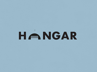 Hangar | Typographical Poster