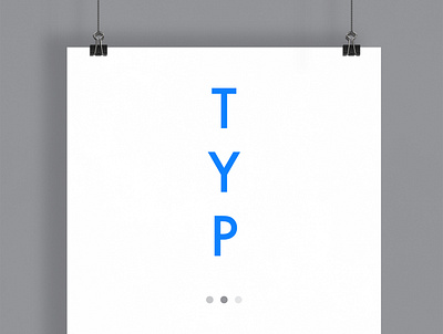 Typing | Typographical Poster graphics minimal poster shapes simple text type typing typography word
