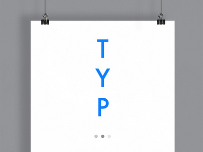 Typing | Typographical Poster