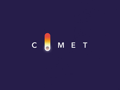 Comet | Typographical Poster