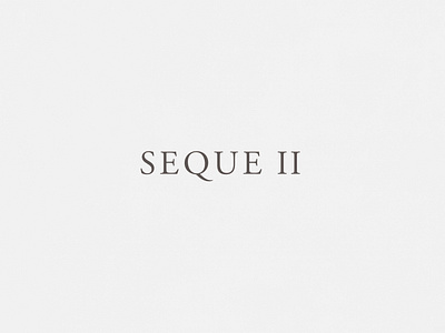 Sequel | Typographical Project