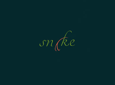 Snake | Typographical Project graphics illustration minimal poster serif simple snake text tounge typography