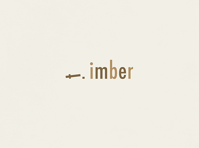 Timber | Typographical Poster funny graphics humour illustration minimal poster simple text typography wood