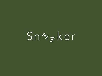 Snooker | Typographical Poster graphics illustration minimal poster simple snooker sport text typography word