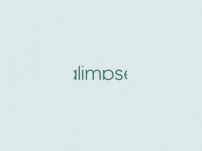 Glimpse | Typographical Poster