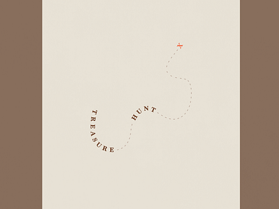 Treasure Hunt | Typographical Poster