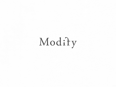 Modify | Typographical Poster