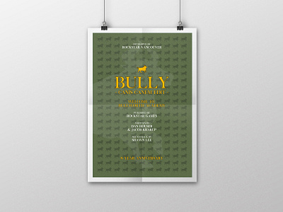 Bully 'Canis Canem Edit' | Typographical Posters