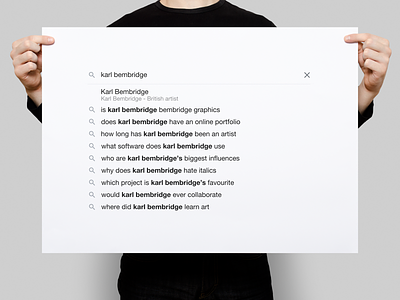 WIRED Autocomplete Interview | Typographical Poster