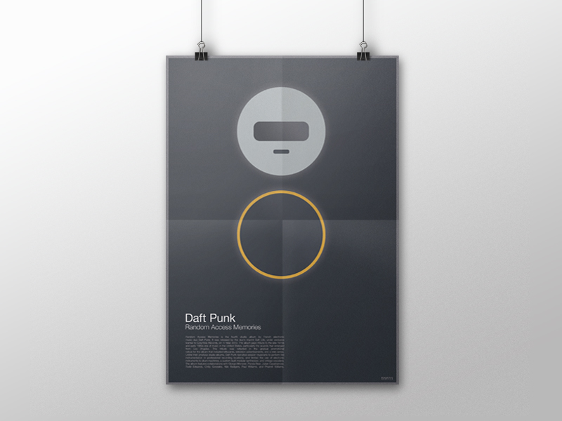 Download Minimalistic Album Posters | Collection #1 by Karl Bembridge on Dribbble