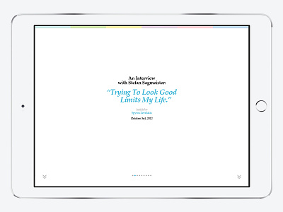 Smashing Magazine | iPad Magazine Mockup (2015)