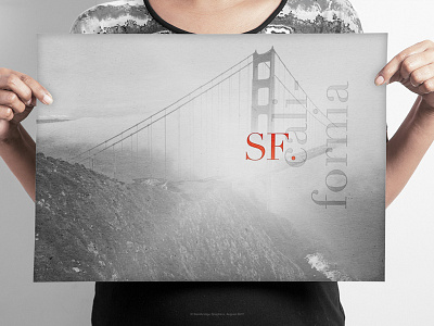 San Francisco 'Minimal Typography' | Poster Project