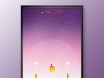 Spyro 2: Gateway to Glimmer | Illustration Poster