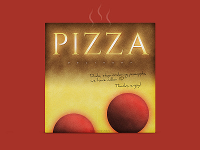 Pizza Packaging 'Nagaoka Style' | Typographical Project